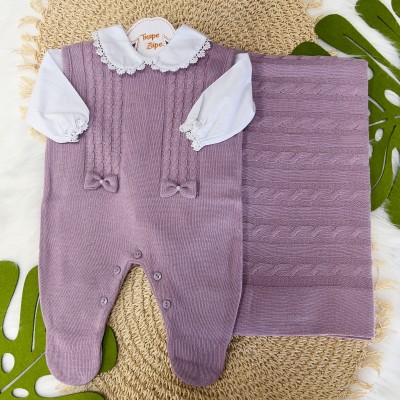  Saída de maternidade Antonela- Lilás